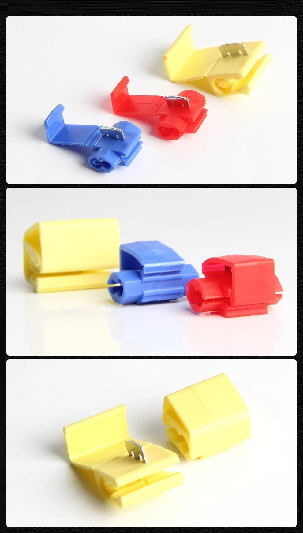 how to use scotchlok quick splice connectors