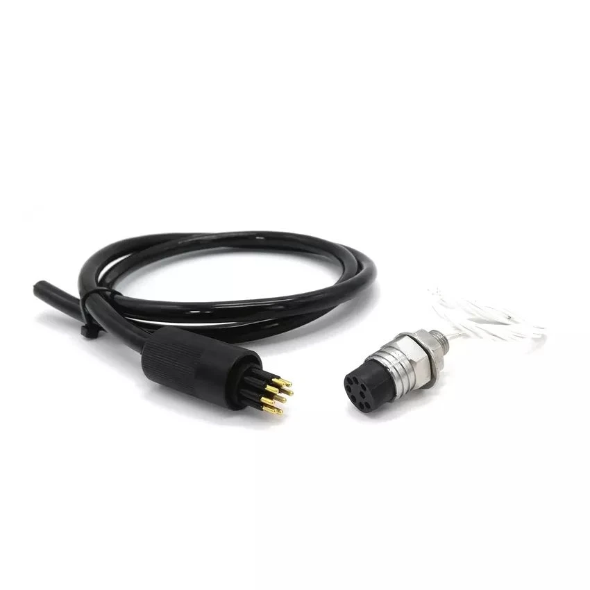 ขั้วต่อใต้น้ำ 8pin แบบวงกลมขนาดเล็ก IP69